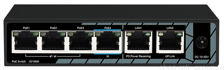 PoE ���������� STYX SWE-UBi6-4EP-2EP